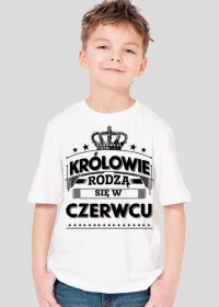 T-shirt Krolowie rodza sie w czerwcu