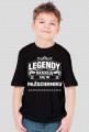 T-shirt legendy rodza sie w pazdzierniku
