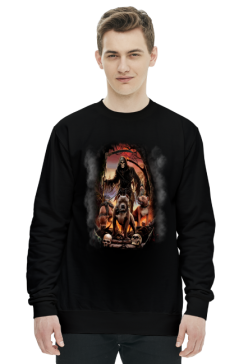 Kurwy tęp bluza bez kaptura