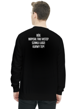 Kurwy tęp bluza bez kaptura