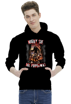 Bluza z kapturem Nigdy się nie poddawaj