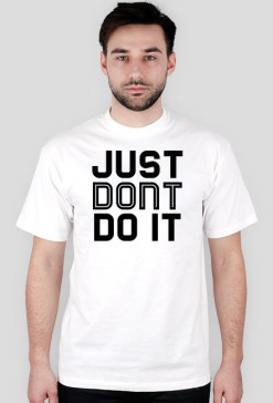 KOSZULKA MĘSKA - DONT DO IT, jasne barwy