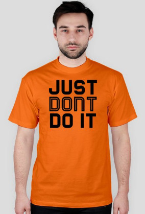 KOSZULKA MĘSKA - DONT DO IT, jasne barwy