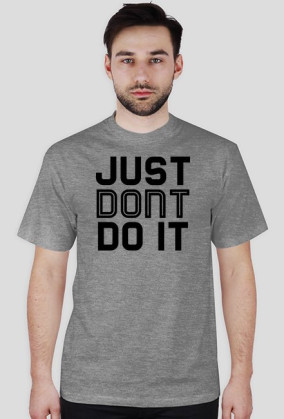 KOSZULKA MĘSKA - DONT DO IT, jasne barwy