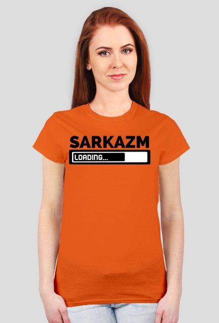 KOSZULKA DAMSKA - SARKAZM, jasne barwy