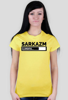 KOSZULKA DAMSKA - SARKAZM, jasne barwy