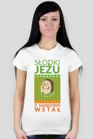 słodki jeżu - biały