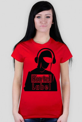 KARTEL LABEL T-SHIRT DAMSKI