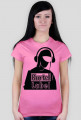 KARTEL LABEL T-SHIRT DAMSKI