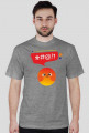 Koszulka męska z nadrukiem emotikonki i napisem: *#@?!   - poppyfield