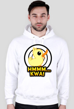 Bluza z Kapturem Męska - Hmmm Kwa!