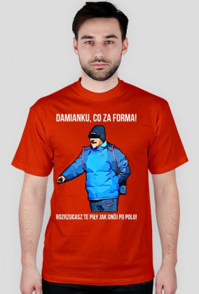 Damianku co za forma!