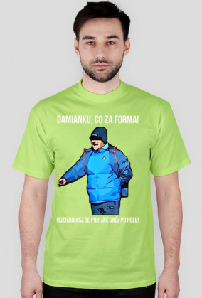 Damianku co za forma!