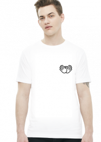 Koszulka "Znak gołębia na sercu" Biała