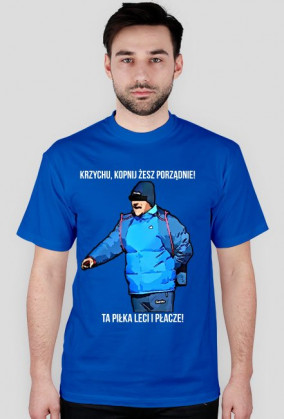 Koszulka na życzenie - Krzychu kopnij