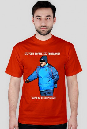 Koszulka na życzenie - Krzychu kopnij