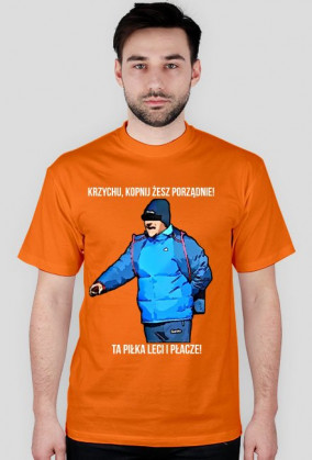 Koszulka na życzenie - Krzychu kopnij