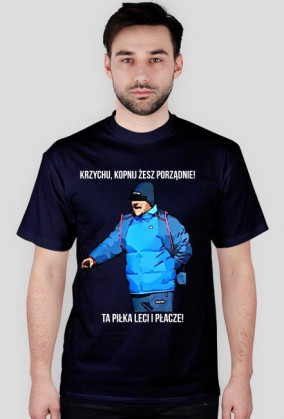 Koszulka na życzenie - Krzychu kopnij