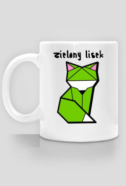 Kubek-Zielony Lisek