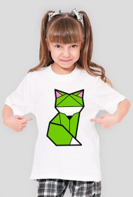 koszulka dziewczęca-LISEK