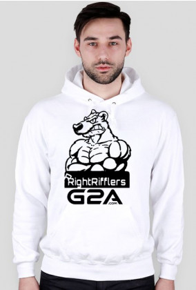 Hoodie RightRifflers Wear (Limited Edition) White