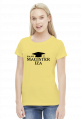 Personalizowana koszulka Pani Magister z imieniem Iza