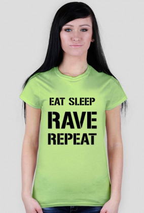 eat sleep woman t shirt