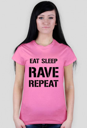 eat sleep woman t shirt