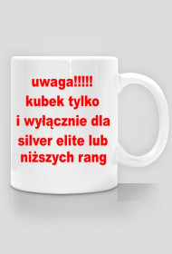 kubek jestem silverem i jestem z tego dumny