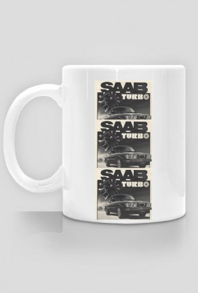 kubek retro Saab