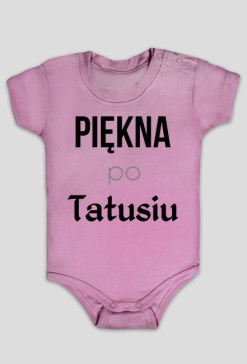 Piękna po tatusiu.
