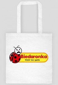 Torba obustronnie zadrukowana - Biedaronka
