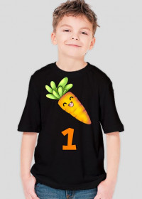 Koszulka numer 1 z marchewką