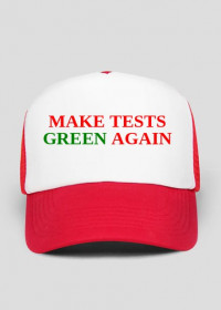 Czapka "MAKE TESTS GREEN AGAIN"