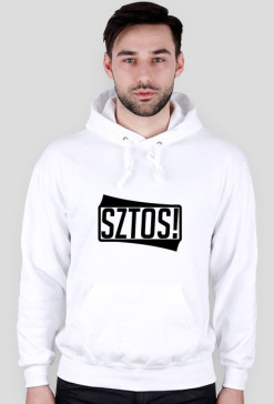 BLUZA SZTOS WHITE MĘSKA