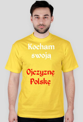 Koszulka kocham ojczyznę