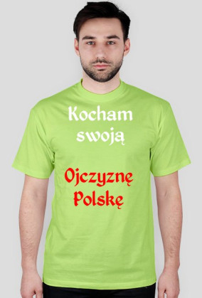 Koszulka kocham ojczyznę