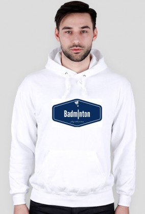 Badminton bluza z kapturem