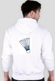 Badminton bluza z kapturem
