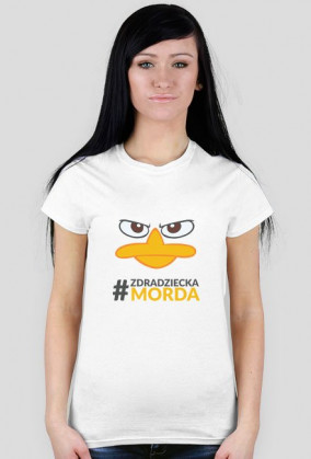 Zdradziecka morda angry duck