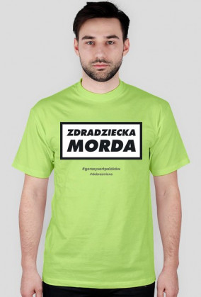 Koszulka Zdradziecka Morda - ciemna
