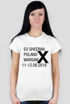 Koszulki ED SHEERAN koncertowe