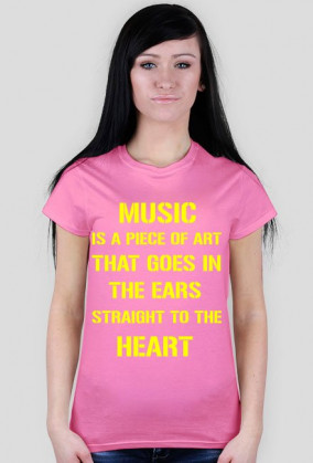 MUSIC is a piece of art