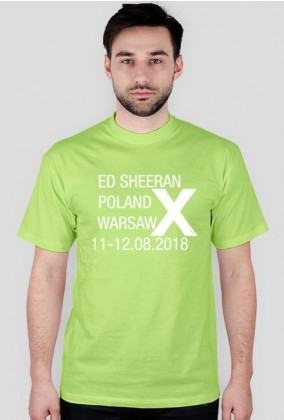 Koszulki ED SHEERAN koncertowe