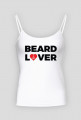 Beard Lover na ramiaczkach - White