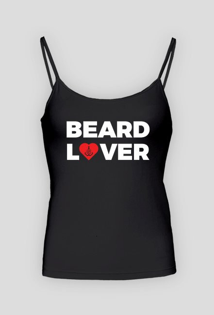 Beard Lover na ramiaczkach - Black
