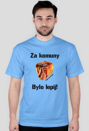 "Za komuny" - Koszulka męska