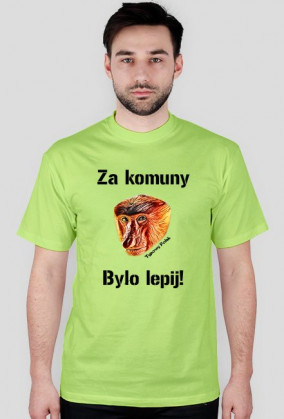 "Za komuny" - Koszulka męska