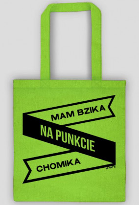 torba "mam bzika na punkcie chomika"