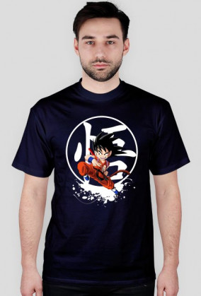 Dragon Ball T -Shirt Kid Goku With Symbol